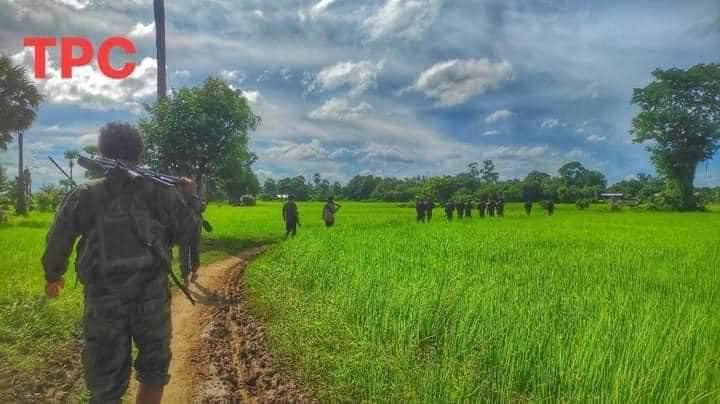 တန့်ဆည် - ကံထူးမလမ်းပိုင်းတွင် စစ်ကောင်စီတပ် အား PDF ပူးပေါင်းအဖွဲ့များ တိုက်ခိုက်
