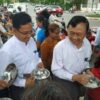 စစ်ကောင်စီရဲ့မတရားဖမ်းဆီးတာကိုခံထားရတဲ့ မန္တလေးမြို့တော်ဝန်ဒေါက်တာရဲလွင်နဲ့ စည်ပင်ကော်မတီဝင်ဦးကျော်ဇေယျတို့ကိုတွေ့ရစဉ်(ပုံဟောင်း)