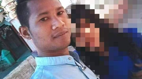 (ပျူစောထီးအဖွဲ့ဝင် ကိုဖြိုးအား တွေ့ရစဉ်)