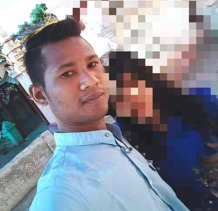 (ပျူစောထီးအဖွဲ့ဝင် ကိုဖြိုးအား တွေ့ရစဉ်)
