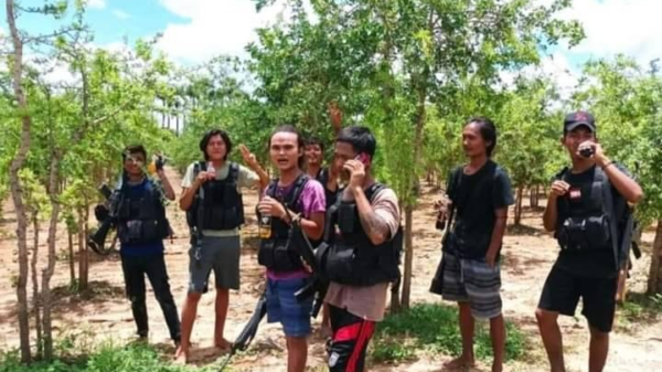 Zero ပြောက်ကျားတပ်ဖွဲ့ဝင်များအား စစ်ဆင်ရေးတစ်ခုတွင် တွေ့ရစဥ်၊ဓာတ်ပုံ-Zero