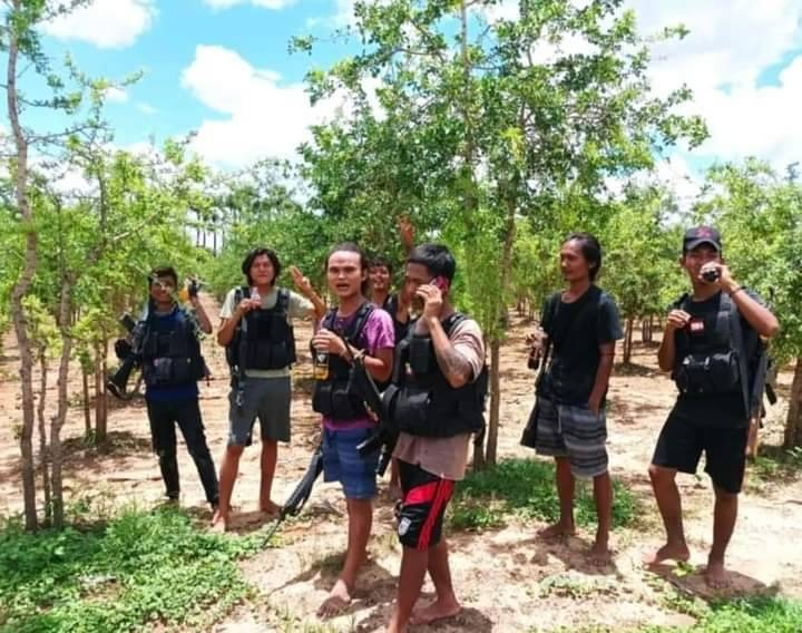 Zero ပြောက်ကျားတပ်ဖွဲ့ဝင်များအား စစ်ဆင်ရေးတစ်ခုတွင် တွေ့ရစဥ်၊ဓာတ်ပုံ-Zero