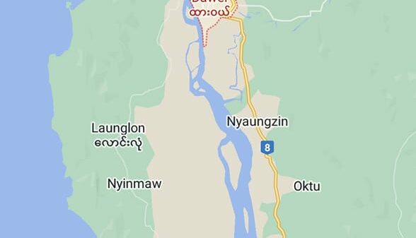 ထားဝယ်-ထီးခီးလမ်းတွင်တိုက်ပွဲဖြစ်