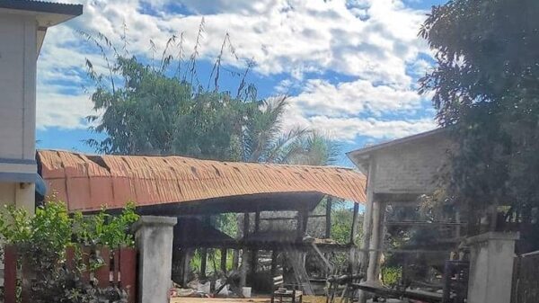 ယနေ့ နံနက်က မီးရှို့ဖျက်ဆီးခံရမှုအား တွေ့ရစဉ်၊ ဓာတ်ပုံ - IR