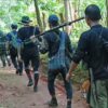 တောင်ငူခရိုင် PDF တပ်ရင်း (၃၅၀၁)၊ တပ်ခွဲ - ၄ မှ ရဲဘော်များအား တွေ့ရစဥ်၊ ဓာတ်ပုံ - Bago Region PDF
