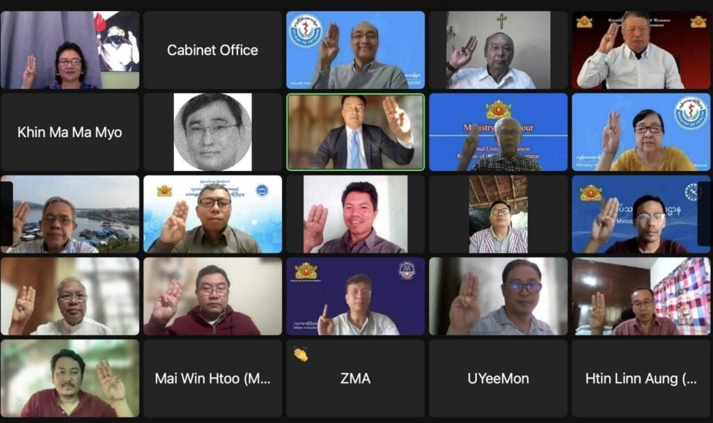 စစ်အုပ်စုချေမှုန်းနိုင်ရေးနှင့် စစ်ရေးအရှိန်မြှင့်တင်မှုကို မဟာမိတ်များနှင့်ပေါင်းပြီးလုပ်ရန်လိုဟုယာယီသမ္မတနှင့် ပြည်ထောင်စုဝန်ကြီးချုပ်ပြော