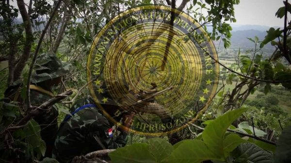(KNDF တပ်ရင်း -၁၅မှ ရဲဘော်များ တိုက်ပွဲတစ်ခုအတွင်း တွေ့ရစဥ်၊ ဓာတ်ပုံ - KNDF)