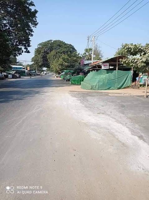 (ညောင်ပင်ဝန်းကျေးရွာအား တွေ့ရစဥ်။ ။ဓာတ်ပုံ-CJ)