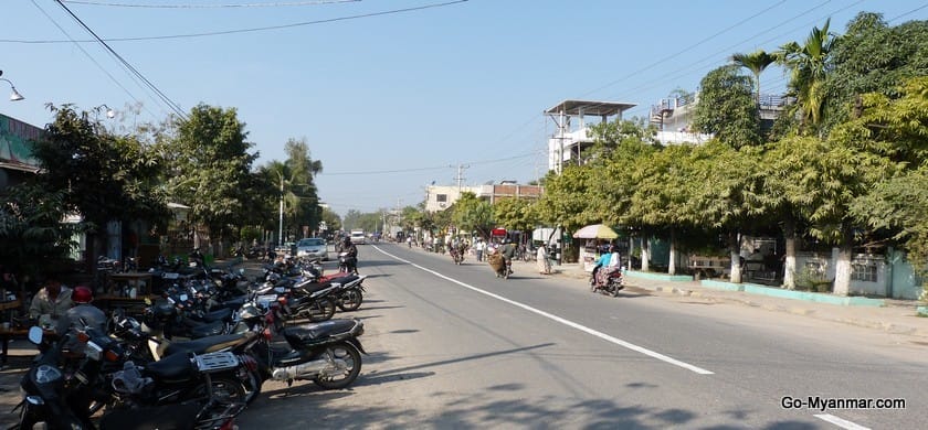(စစ်အုပ်စု အာဏာမသိမ်းခင်က ​ရွှေဘိုမြို့ တစ်​နေရာ။ ဓါတ်ပုံ-CJ)