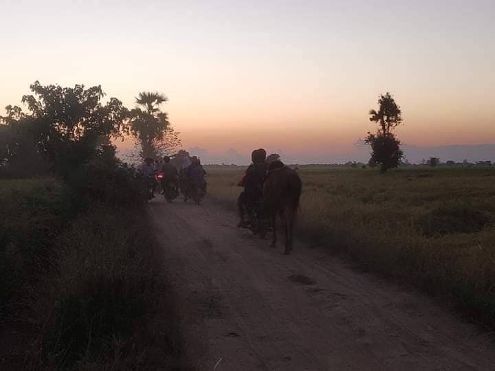 ထွက်ပြေးတိမ်းရှောင်လာသော ပြည်သူများ၊ ဓာတ်ပုံ-ဒီပဲယင်းစစ်ရှောင်ထောက်ပံ့ရေး