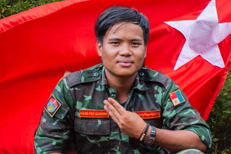 (ကျဆုံးခဲ့​သော KRU တပ်ဖွဲ့ဝင် သန်းထိုက်ဇော် (ခ) အယ်လွမ်း ။ ဓါတ်ပုံ-KRU)