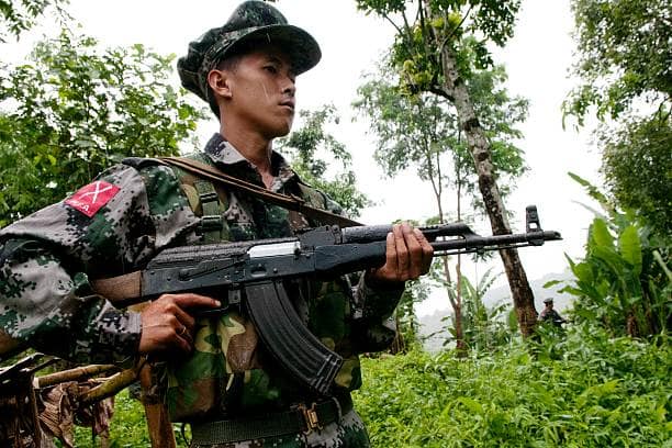KIA တပ်ဖွဲ့ဝင်တစ်ဦး။ပုံအဟောင်းဖြစ်ပါသည်။ ဓါတ်ပုံ-Gattyimages
