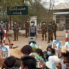 ၂၀၂၁ မတ်လအတွင်းက တောင်သာ​ဒေသခံများ စစ်အာဏာရှင် ဆန့်ကျင်ဆန္ဒပြ​နေစဥ်၊ဓာတ်ပုံ - CJ