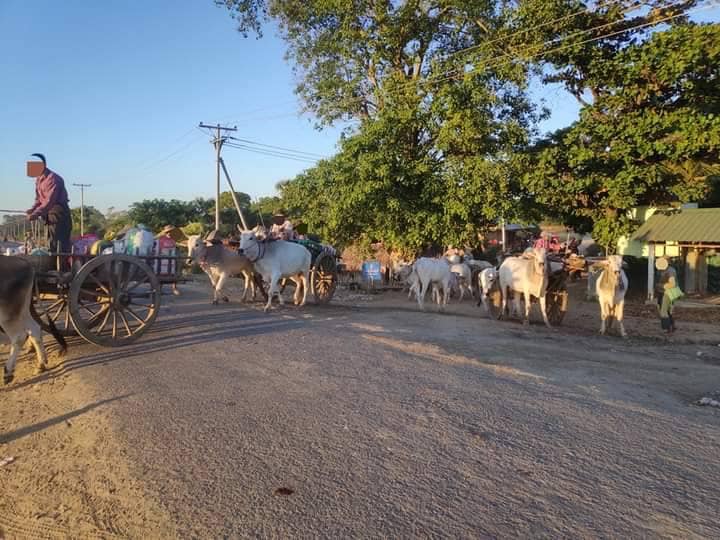 ထွက်ပြေးတိမ်းရှောင်လာသော ပြည်သူများ၊ ဓာတ်ပုံ-ဒီပဲယင်းစစ်ရှောင်ထောက်ပံ့ရေး