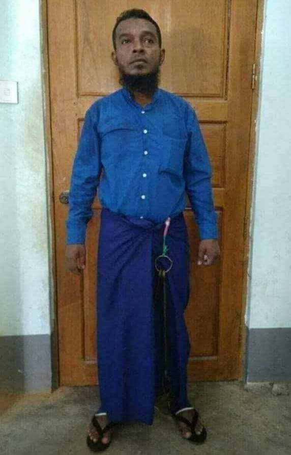 (စစ်ကောင်စီရဲ့ထောင်စောင့်ဝန်ထမ်းတွေက ထောင်အတွင်းသတ်ဖြတ်တာကိုခံခဲ့ရတာ ကိုခင်မောင်ရွှေ။ ဓါတ်ပုံ-Sean Turnell Facebook)