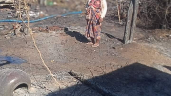မီးလောင်ပျက်စီးခဲ့သော ကျေးရွာများ၊ဓာတ်ပုံ-ဒီပဲယင်းမြို့နယ်ညီနောင်များ