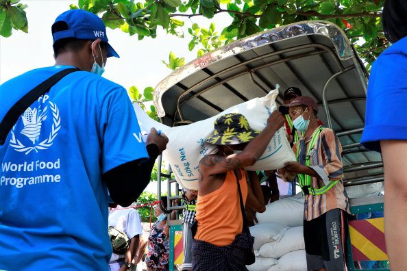 စာနပ်ရိက္ခာထောက်ပံ့ဖို့ WFP ကို ဥရောပသမဂ္ဂ ယူရိုငွေ ၆ သန်းခွဲပံ့ပိုး