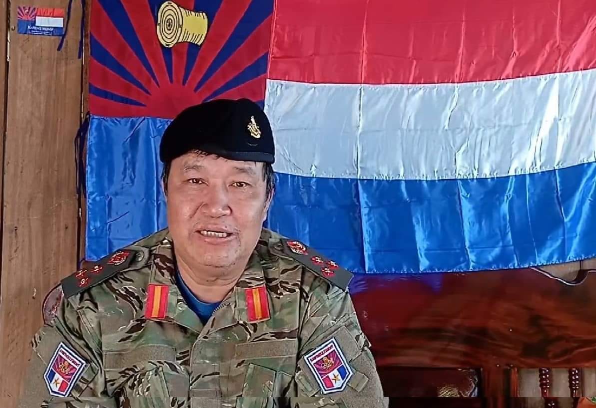 ကရင်နှစ်သစ်ကူးနေ့အတွက် KTLA စစ်ဦးစီးချုပ် စောနယ်ဒါးမြ သဝဏ်လွှာပို့