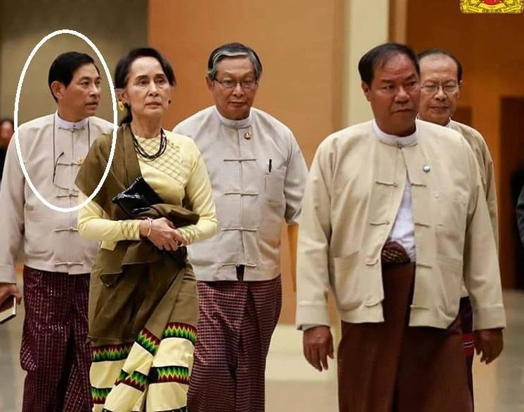 အစိုးရအဖွဲ့ရုံးဝန်ကြီး ဦးမင်းသူ ဒေါ်အောင်ဆန်းစုကြည်ဘက်က သက်သေထွက်ဆို