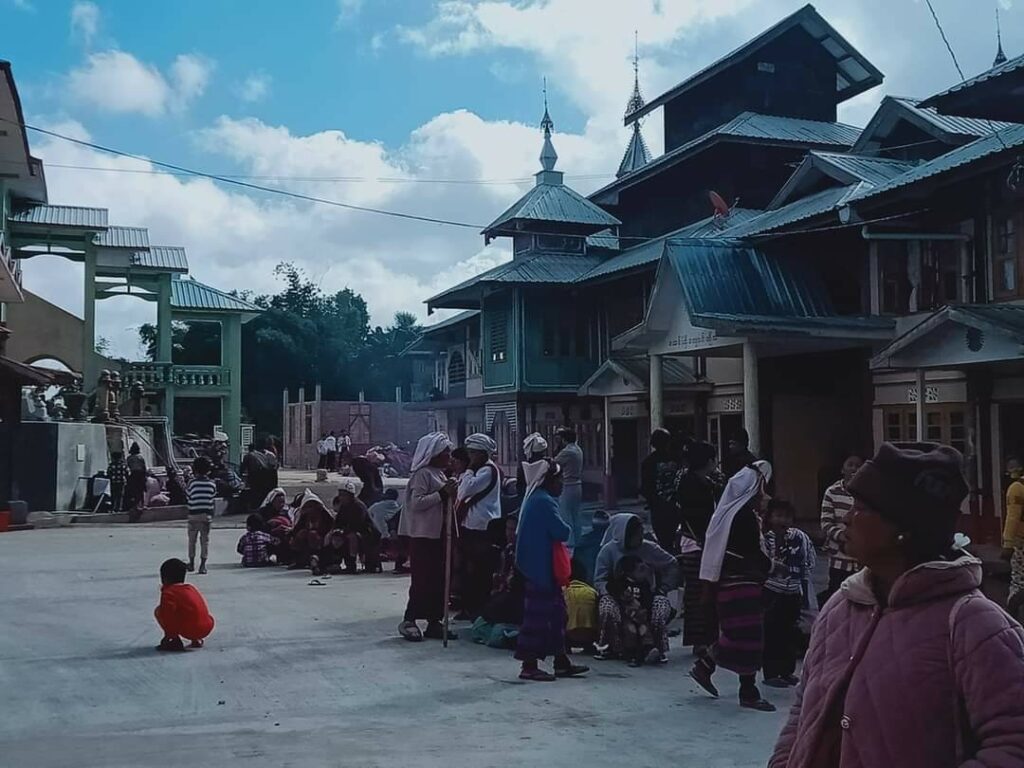 ရှမ်းပြည်မြောက်ပိုင်း နမ့်ဆန်မှာ စစ်ဘေးရှောင် ၁၄၀၀ ကျော်ထိရှိလာ