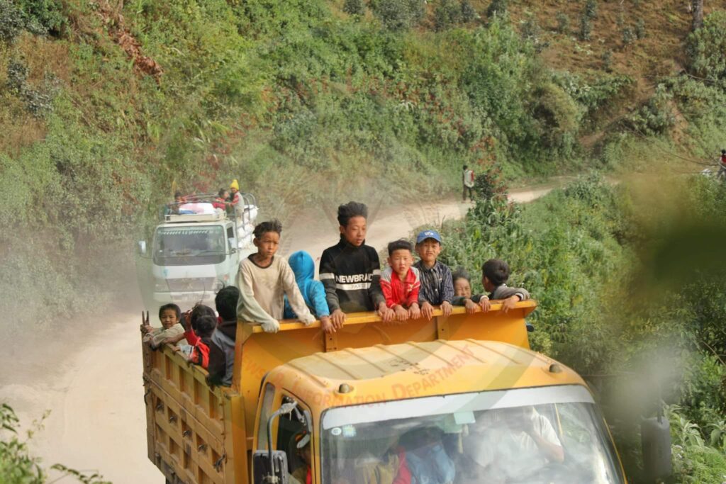နန့်ဆန်တိုက်ပွဲများကြောင့် ထွက်ပြေးသွားသည့် ဒေသခံ အချို့ပြန်လာ