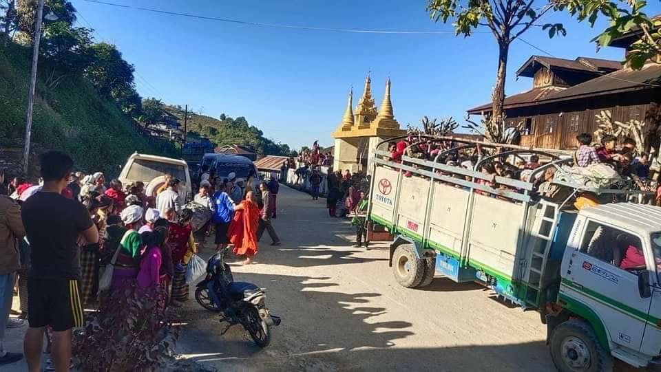 ရှမ်းပြည်မြောက်ပိုင်း နမ့်ဆန်မှာ စစ်ဘေးရှောင် ၁၄၀၀ ကျော်ထိရှိလာ