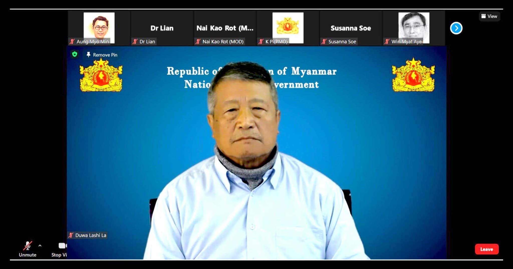 စစ်အုပ်စုလုပ်မည့် အတုအယောင်ရွေးကောက်ပွဲ ပြတ်သားစွာဆန့်ကျင်ကြရန် ယာယီသမ္မတထပ်လောင်းတိုက်တွန်း