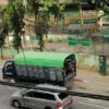 (ကမာရွတ်မြို့နယ်၊ လှည်းတန်းစျေးအနီး အာဏာသိမ်း စစ်ကောင်စီတပ်များ​၏ အကြမ်းဖက် ပစ်ခတ်မှုကြောင့် ကိုညီညီ သေဆုံးခဲ့သည့်နေရာတွင် ၂၀၂၁ မတ်လ၂၆ရက်က တွေ့ရသော စစ်ကောင်စီလက်ပါးစေ ရဲများ၊ ဓာတ်ပုံ - CJ)