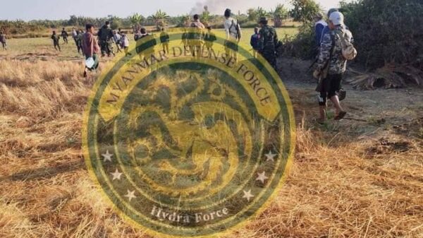 MDF-Hydra Force အဖွဲ့အား စစ်ဆင်ရေးတစ်ခုတွင် တွေ့ရစဥ်၊ဓာတ်ပုံ-MDF-Hydra Force
