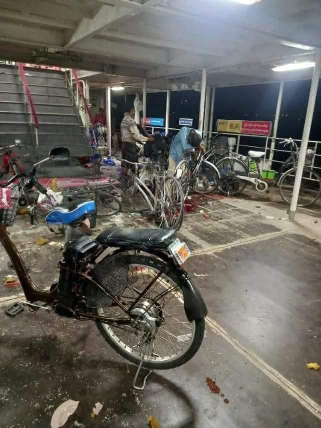 ချယ်ရီသင်္ဘောပေါ်ပေါက်ကွဲမှုဖြစ်ပွားစဉ်