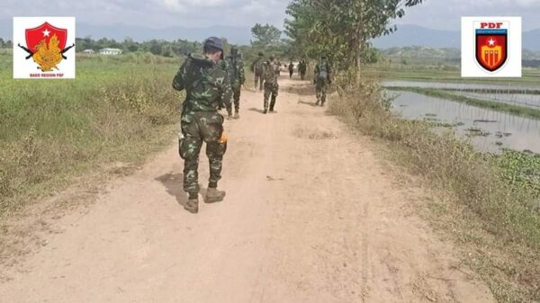 (တောင်ငူခရိုင် PDF တပ်ရင်း ၃၅၀၁ တပ်ဖွဲ့ဝင်များ။ ဓါတ်ပုံ-Bago PDF)