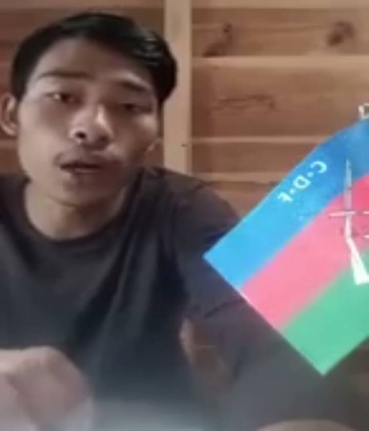 လက်နက်နှင့် ပြည်သူ့ရင်ခွင်ခိုလှုံပြီး ပြည်သူ့စစ်သားကောင်းဖြစ်ကြောင်းပြသရန် ခလရ(၂၇၄) CDM တပ်သားပြော