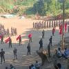 မုံရွာခရိုင်ပြည်သူကာကွယ်ရေးတပ်မတော် (Chindwin Attack Force)မှ တပ်ဖွဲ့ဝင်များ ။ဓါတ်ပုံ-CAF