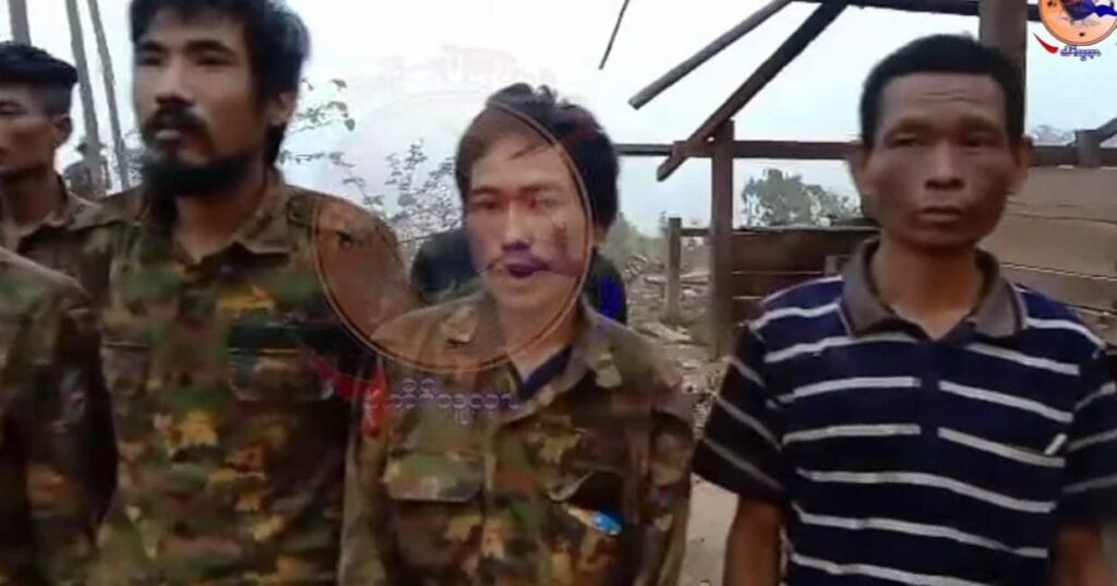 (ပြီးခဲ့သည့် မတ်လအတွင်းက ဖာပွန်ခရိုင်အတွင်း ဖြစ်ပွားသည့်တိုက်ပွဲမှ ရရှိသည့် လက်နက်ခဲယမ်းများနှင့် ဖမ်းဆီးမိသည့် စစ်သုံ့ပန်းများ)