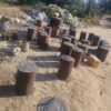 (တိုက်ခိုက်ရာတွင်အသုံးပြုခဲ့သောမိုင်းများအားတွေ့ရစဥ်။ ဓါတ်ပုံ-မြိုင်ပကဖ)