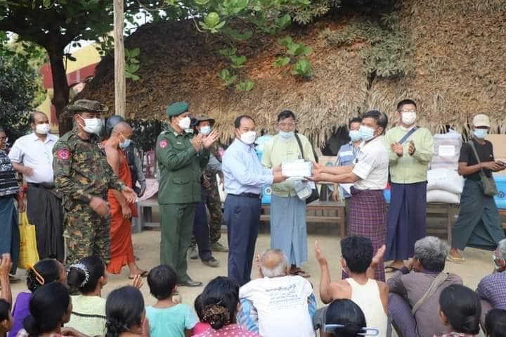 ကံကြီးကုန်းရွာတွင် ပြီးခဲ့သည့်နှစ်အတွင်းက စစ်ကောင်စီက ပျူများအား ထောက်ပံ့နေသည်ကို တွေ့ရစဥ်၊ ဓာတ်ပုံ - Cj