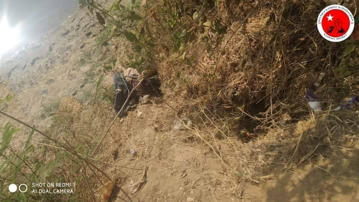 (သေဆုံးခဲသည့် စစ်ကောင်စီနှင့် ပျူစောထီးတပ်ဖွဲ့ဝင်များအား တွေ့ရစဥ်၊ ဓာတ်ပုံ - ကျွန်းလှ ကန့်ဘလူ တက်ကြွလှုပ်ရှားသူများအဖွဲ့ -ကန့်ဘလူခရိုင်)