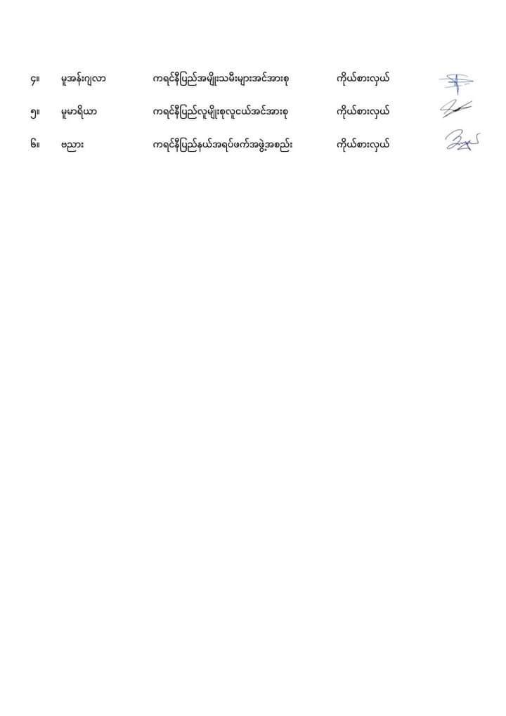 စစ်အာဏာရှင်အပါအဝင် အာဏာရှင်စနစ်အားလုံးချုပ်ငြိမ်းသည်အထိ အစွမ်းကုန်တိုက်ပွဲဝင်မည်ဟု ကတိပြုကြောင်း KSCCအဖွဲ့ဝင်များ ကြေညာ