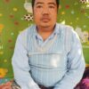 (ဖမ်းဆီးထားသည့် စည်ပင်ဒုဦးစီးမှူးအား တွေ့ရစဥ်။ ။ဓါတ်ပုံ-မုံရွာ ပလဖ)