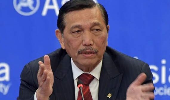 ( အင်ဒိုနီးရှားရေကြောင်းလုပ်ငန်း ညှိနှိုင်းဆောင်ရွက်မှုနဲ့ ရင်းနှီးမြှုပ်နှံမှုဝန်ကြီးလူဟွတ်ပန်ဂျိုင်တန်။ဓါတ်ပုံ- Asia Society )