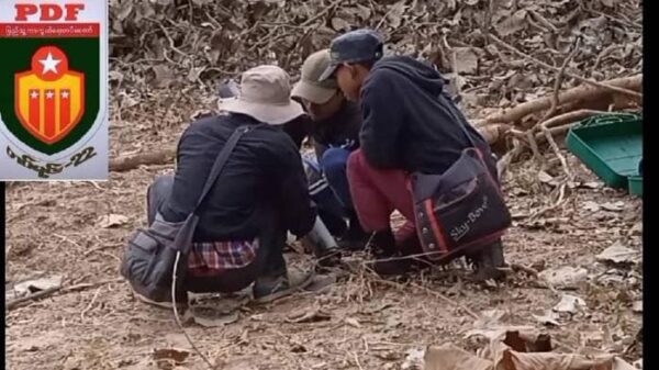 (စစ်ဆင်ရေးတစ်ခုတွင် တွေ့ရသည့် Shweo LPDF ရဲဘော်များ)