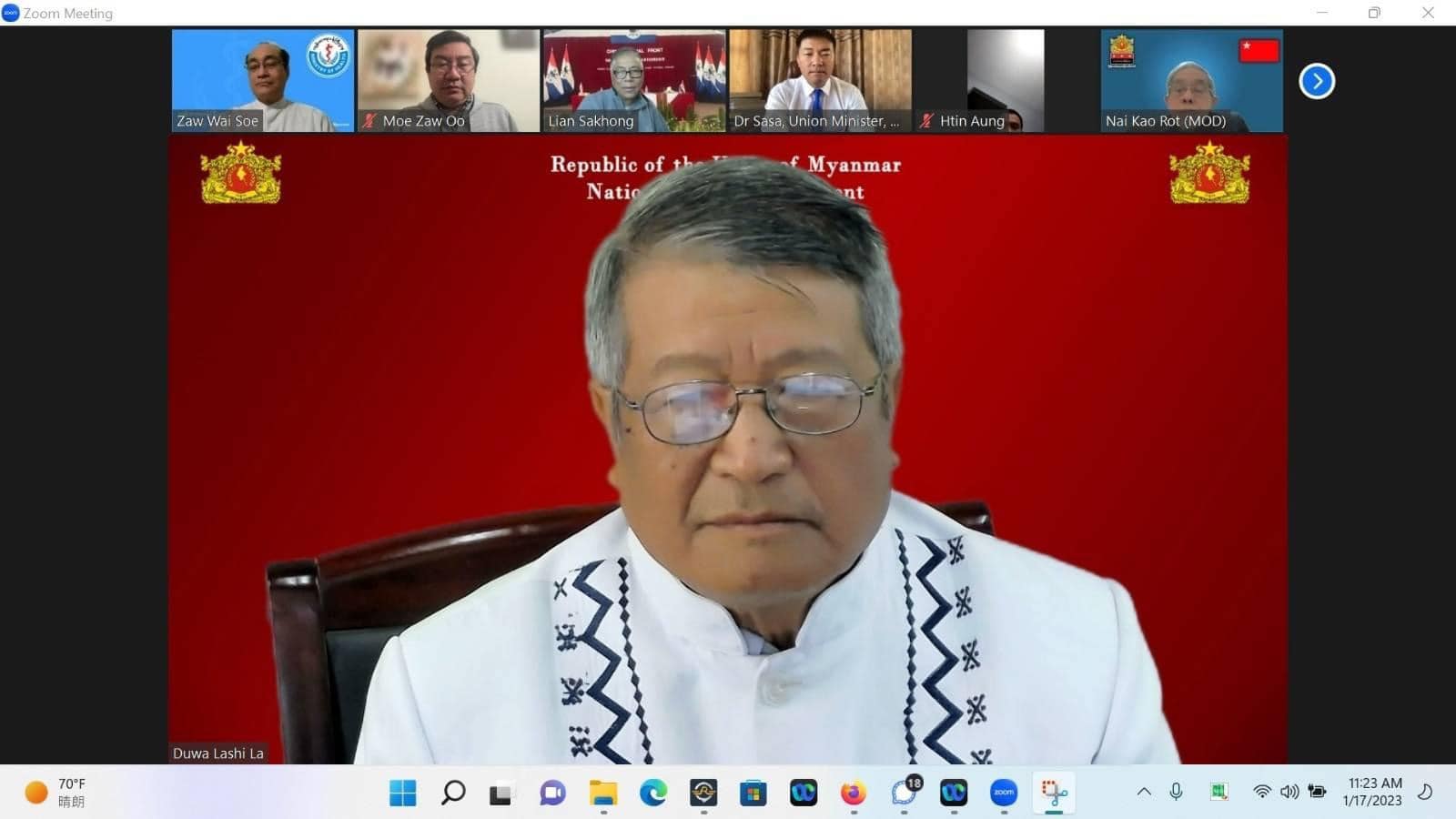 စစ်တပ်၏ရက်စက်မှုများကြောင့် သေမထူး၊နေမထူးဖြစ်ခဲ့ရသည့် ပြည်သူများ အညာဗမာပြည်မ၌ အလွန်များပြားလာနေဟု ယာယီသမ္မတပြော