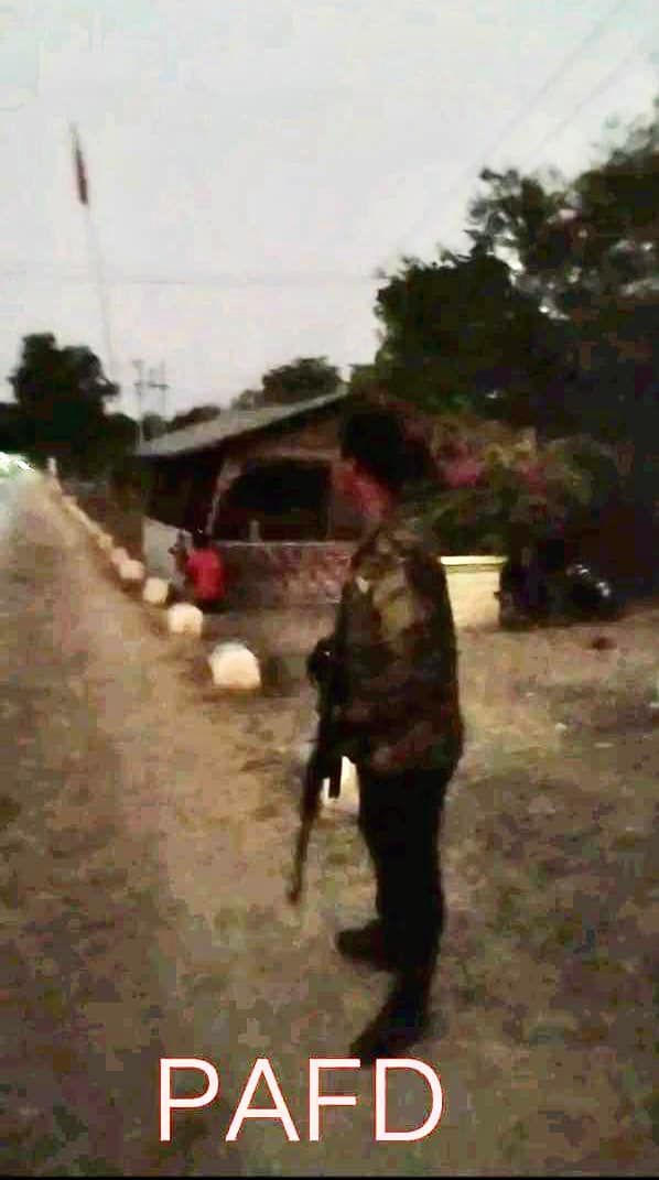 (ဝက်လက်မြို့ပေါ်တွင် တွေ့ရသည့် PDF ရဲဘော် တစ်ဦး)