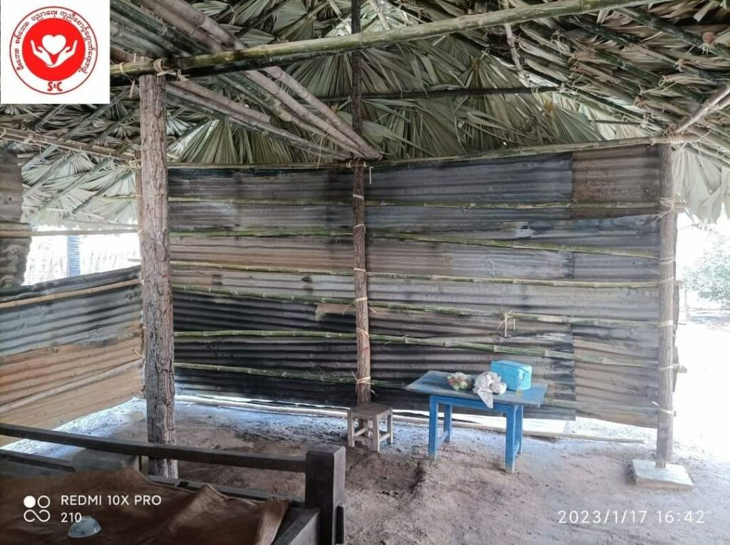 S&C မှတစ်ဆင့်စစ်ဘေး၊မီးဘေးသင့်ပြည်သူများအတွက်ဆောက်လုပ်လှူဒါန်းပေးသောအိမ်။ဓါတ်ပုံ-S&C