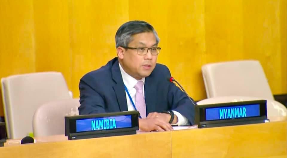 ကုလသမဂ္ဂမှ R2Pအခြေခံမူသဘောတရားကို စွဲကိုင်ကာ မြန်မာစစ်တပ်ကို အရေးယူရန် အလိုအပ်ဆုံးအချိန်ဟု မြန်မာသံအမတ်ကြီးပြော