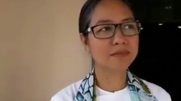 (​ရွေး​ကောက်ခံ အရပ်သားအစိုးရ၏ ဧရာဝတီတိုင်းလူမှု​ရေးဝန်ကြီး ​ဒေါက်တာလှမြတ်​သွေး။ ဓါတ်ပုံ-Mizzima)