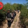 KSO အဖွဲ့ ရဲဘော်များအား စစ်ဆင်ရေးတစ်ခုတွင် တွေ့ရစဥ်၊ ဓာတ်ပုံ-KSO