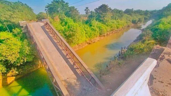 (ဒါလီတံတားကို မိုင်းခွဲပြီး​နောက်​တွေ့ရစဥ် ။ဓါတ်ပုံ-CJ)
