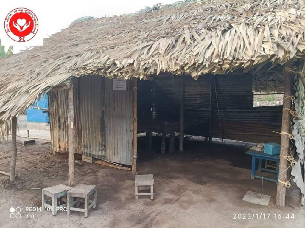 S&C မှတစ်ဆင့်စစ်ဘေး၊မီးဘေးသင့်ပြည်သူများအတွက်ဆောက်လုပ်လှူဒါန်းပေးသောအိမ်။ဓါတ်ပုံ-S&C
