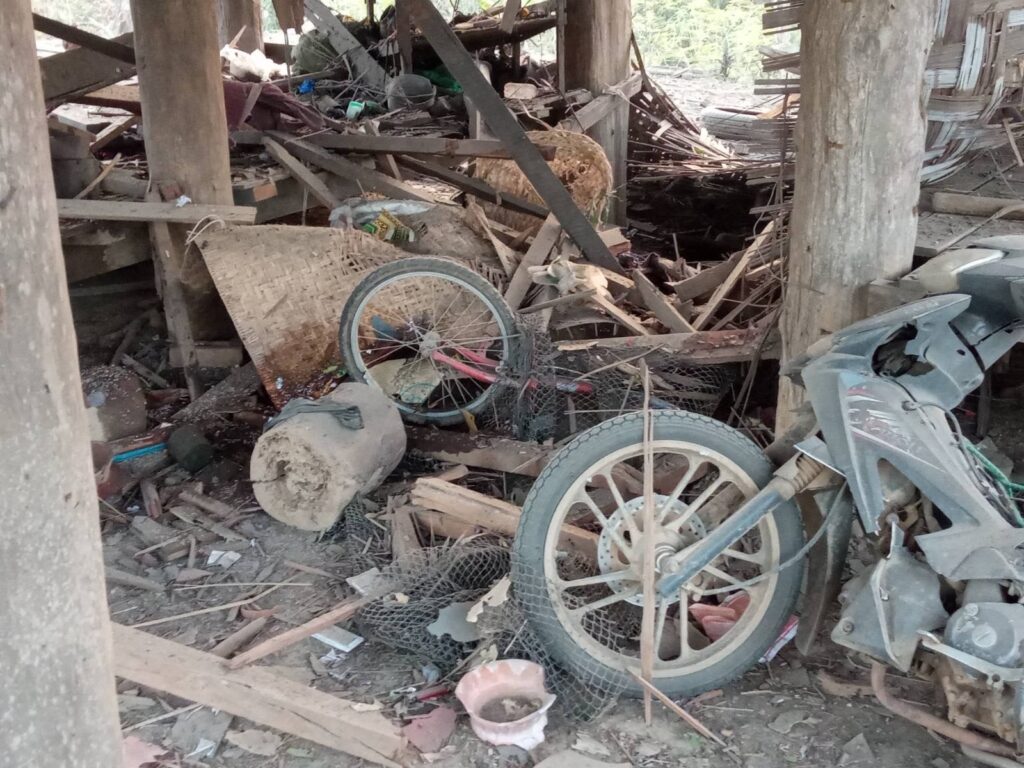 စစ်ကောင်စီတပ်လေကြောင်းကဗုံးကျဲခဲ့တဲ့မိုးတားရွာမှဒေသခံတစ်ဦးနှင့် မေးမြန်းခန်း
